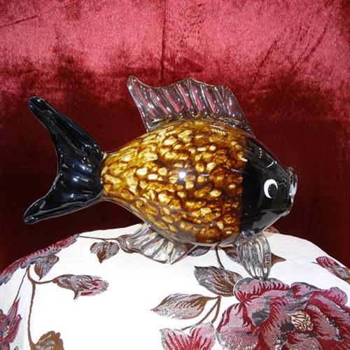 ماهی شیشه ایی کریستال کار دست